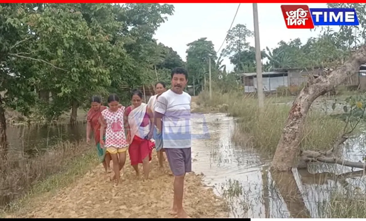 Assam Flood Update: Over 2 Lakh People Affected Despite Improvement; IMD Issues Weather Warnings